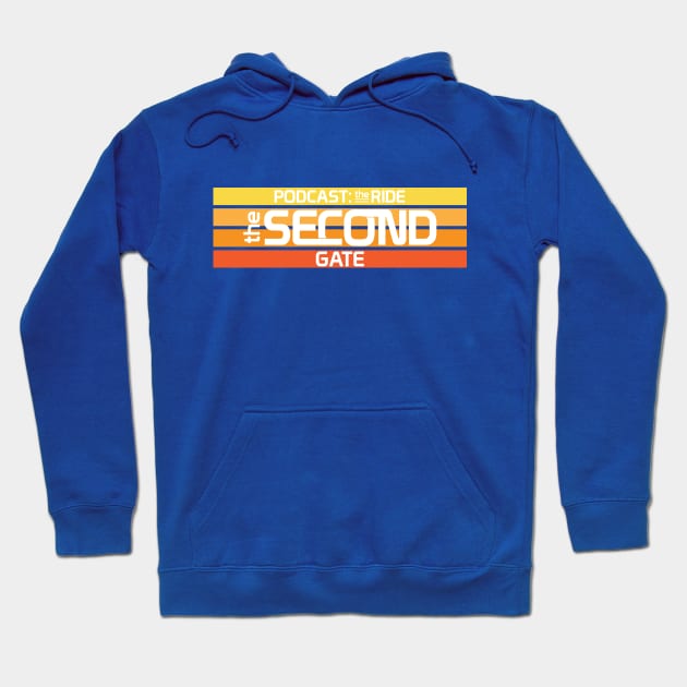 The Second Gate Bars Logo Hoodie by Podcast: The Ride